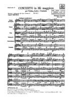 Antonio Vivaldi: Concerto Per Vl., Archi E B.C.: In Mi Rv 268 (noty na housle, smyčcový orchestr, partitura)