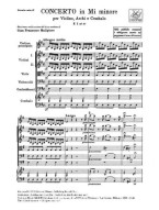 Antonio Vivaldi: Concerto In Mi Min. RV 278 (noty na housle, smyčcový orchestr, partitura)