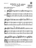 Antonio Vivaldi: Sonata in Do Min Rv 5 Per Violino e BC (noty na housle, basso continuo)