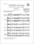 Antonio Vivaldi: Concerto In Mi Min. 'Il Favorito' (noty na housle, smyčcový orchestr, partitura)