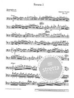 Antonio Vivaldi: 6 Sonatas (noty na violoncello, klavír)