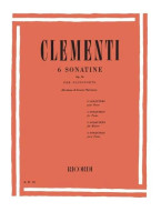 Muzio Clementi: 6 Sonatine Op. 36 (noty na sólo klavír)