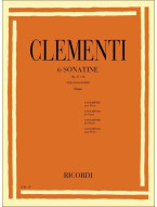 Muzio Clementi: 6 Sonatine Op. 37 E 38 (noty na klavír)