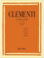 Muzio Clementi: 12 Sonatine Op. 36, 37, 38 (noty na klavír)