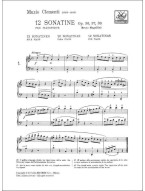 Muzio Clementi: 12 Sonatine Op. 36, 37, 38 (noty na klavír)