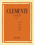 Muzio Clementi: 12 Sonate. Volume I: Nn. 1 - 6 (noty na klavír)