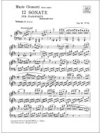 Muzio Clementi: 12 Sonate. Volume I: Nn. 1 - 6 (noty na klavír)