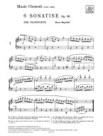 Muzio Clementi: 6 Sonatine Op. 36 (noty na klavír)