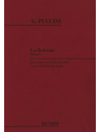 Giacomo Puccini: La Boheme. Fantasia (noty na klavír)