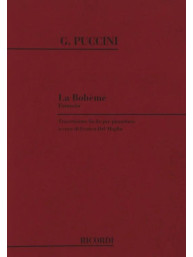 Giacomo Puccini: La Boheme. Fantasia (noty na klavír)
