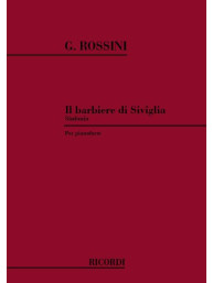 Gioachino Rossini: Il Barbiere Di Siviglia: Sinfonia (noty na klavír)
