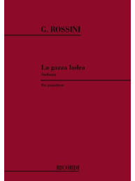 Gioachino Rossini: La Gazza Ladra: Sinfonia (noty na klavír)