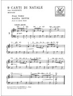 Isaac Albéniz: 9 Canti Di Natale (noty na klavír)