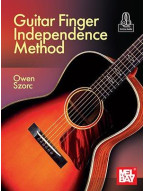 Owen Szorc: Guitar Finger Independence Method (noty, tabulatury na kytaru)(+audio)