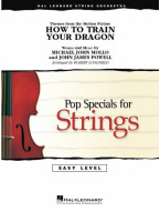 How to Train Your Dragon / Jak vycvičit draka (snadné noty pro smyčcový orchestr, party, partitura)