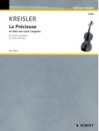 Fritz Kreisler: La Précieuse im Stile von Louis Couperin (noty na housle, klavír)