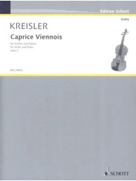 Fritz Kreisler: Caprice Viennois (noty na housle, klavír)