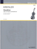 Fritz Kreisler: Rondino über ein Thema von Beethoven (noty na housle, klavír)