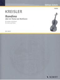Fritz Kreisler: Rondino über ein Thema von Beethoven (noty na housle, klavír)