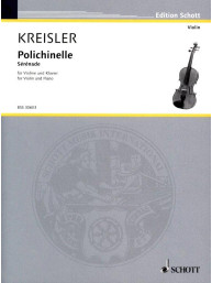 Fritz Kreisler: Polichinelle (noty na housle, klavír)