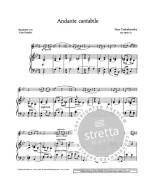 P.I. Čajkovskij: Andante Cantabile - Kreisler (noty na housle, klavír)