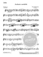P.I. Čajkovskij: Andante Cantabile - Kreisler (noty na housle, klavír)