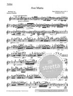 Franz Schubert: Ave Maria Opus 52/6 (noty na housle, klavír)