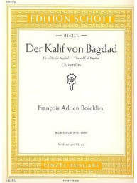 François-Adrien Boieldieu: Kalif Von Bagdad (noty na housle, klavír)