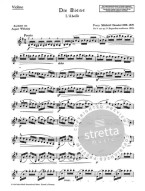 Franz Schubert: Die Biene op. 13/9 (noty na housle, klavír)