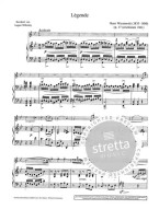 Henryk Wieniawski: Legende Opus 17 (noty na housle, klavír)