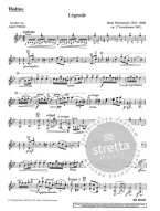 Henryk Wieniawski: Legende Opus 17 (noty na housle, klavír)