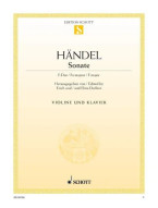 Georg Friedrich Händel: Sonate XII F-Dur (noty na housle, klavír)