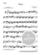 Joseph-Hector Fiocco: Allegro (noty na housle, klavír)