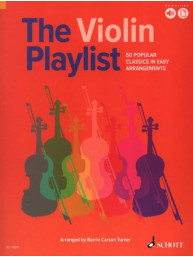 Barrie Carson Turner: The Violin Playlist (noty na housle, klavír)(+audio)