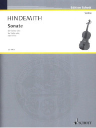 Paul Hindemith: Sonate Opus 31/2 (noty na housle)