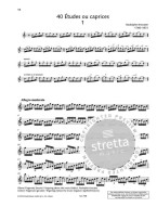 Rodolphe Kreutzer: 42 Etudes Ou Caprices (noty na housle)