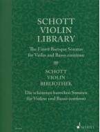 Schott Violin Library (noty na housle, basso continuo)