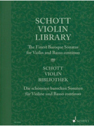 Schott Violin Library (noty na housle, basso continuo)