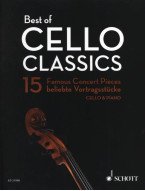 Best of Cello Classics (noty na violoncello, klavír)