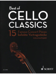 Best of Cello Classics (noty na violoncello, klavír)
