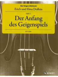 Elma Doflein: Geigen-Schulwerk 1 - Der Anfang des Geigenspiels (noty na housle)