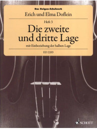 Elma Doflein: Geigen Schulwerk 3 - Die zweite und dritte Lage (noty na housle)