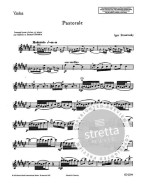 Igor Stravinskij: Pastorale Nr.33 (noty na housle, klavír)