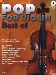 Pop For Violin - Best Of (noty na housle)(+audio)