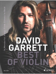 David Garrett: Best Of Violin (noty na housle, klavír)