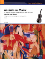 Animals in Music (noty na housle, klavír)