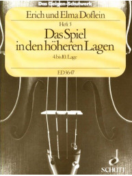 Elma Doflein: Geigen Schulwerk 5 - Das Spiel In Den Höheren Lagen (noty na housle)