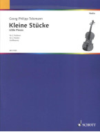 Georg Philipp Telemann: Little Pieces (noty na housle, duet)