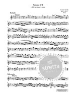 Antonio Vivaldi: 12 Sonatas Op.2 Book 2 (noty na housle, klavír)