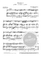 Georg Philipp Telemann: 6 Sonatas (noty na housle, klavír)
